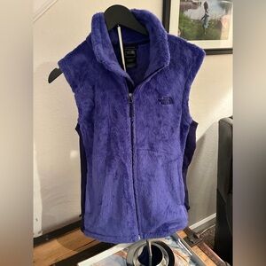 The North Face Deep Purple Fleece Vest